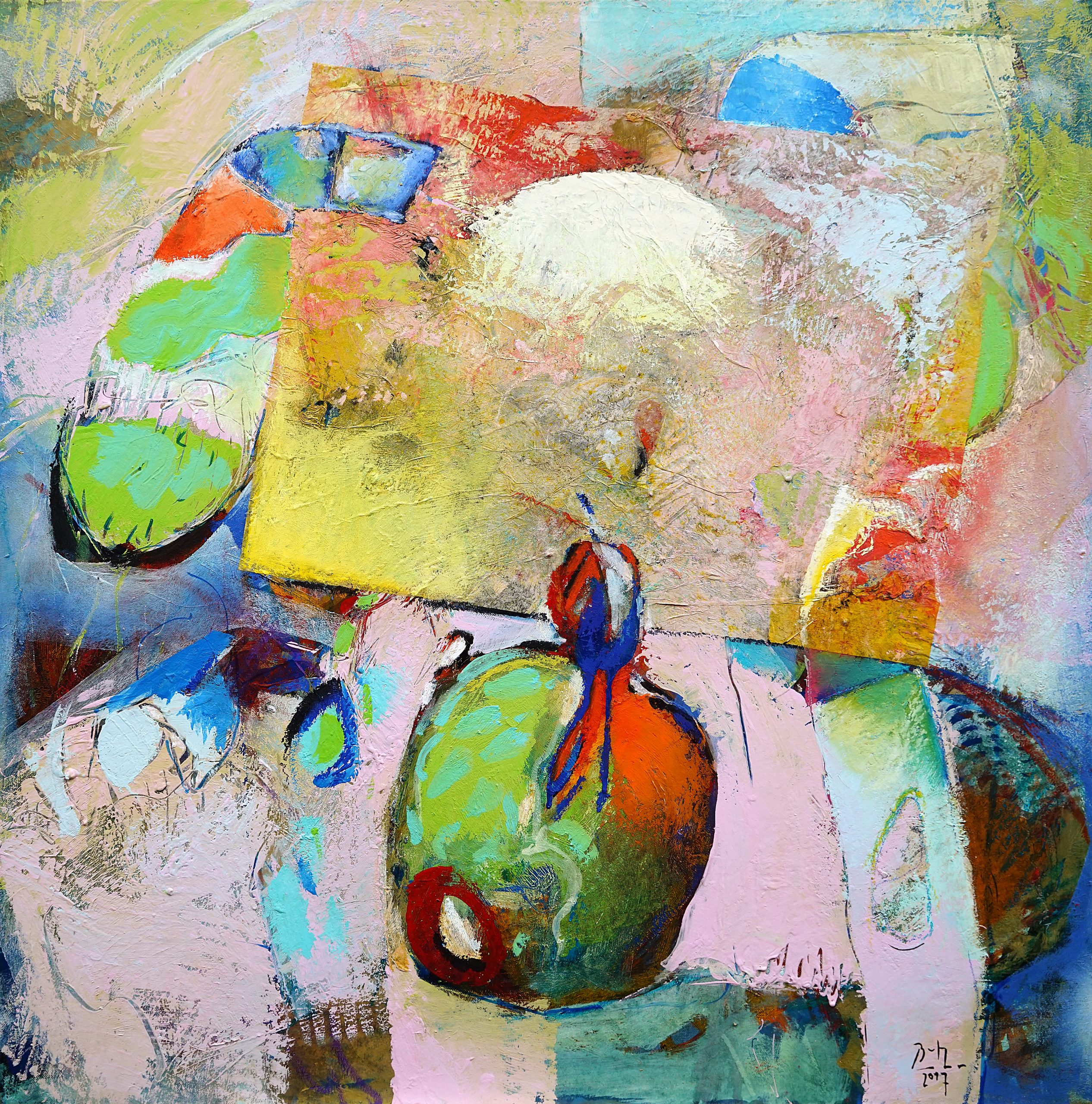 ARTitude product "With Apple" by artist Rudolf Butz.