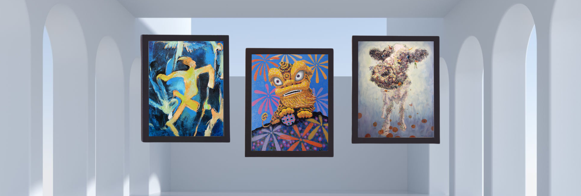 ARTitude. Art peice, artists and 3d virtual reality gallery (VR), augmented reality (AR) artwork product selling platform.