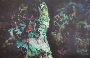 Artitude product "Blue Guānyīn" by artist Wang Tiantian.