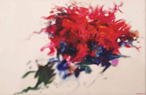 Artitude product "Floating Peonies" by artist Wang Tiantian.