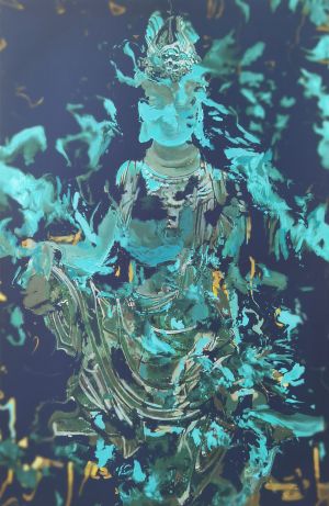 Artitude product "Guānyīn on Water" by artist Wang Tiantian.