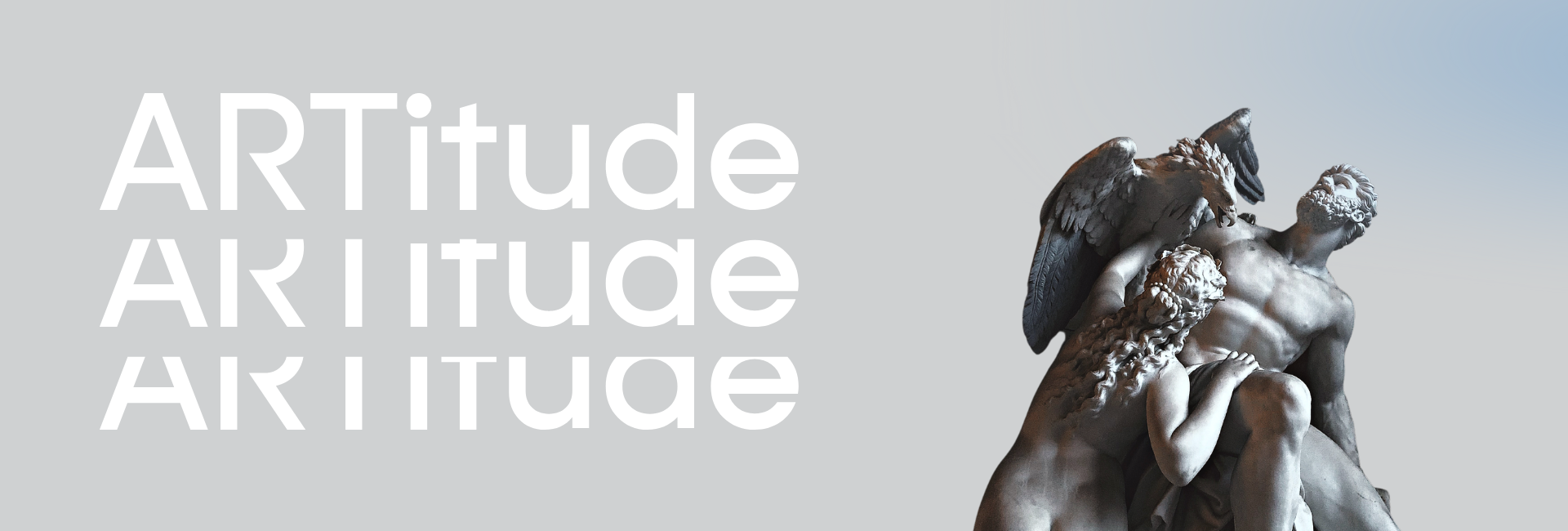 ARTitude. Art peice, artists and 3d virtual reality gallery (VR), augmented reality (AR) artwork product selling platform.