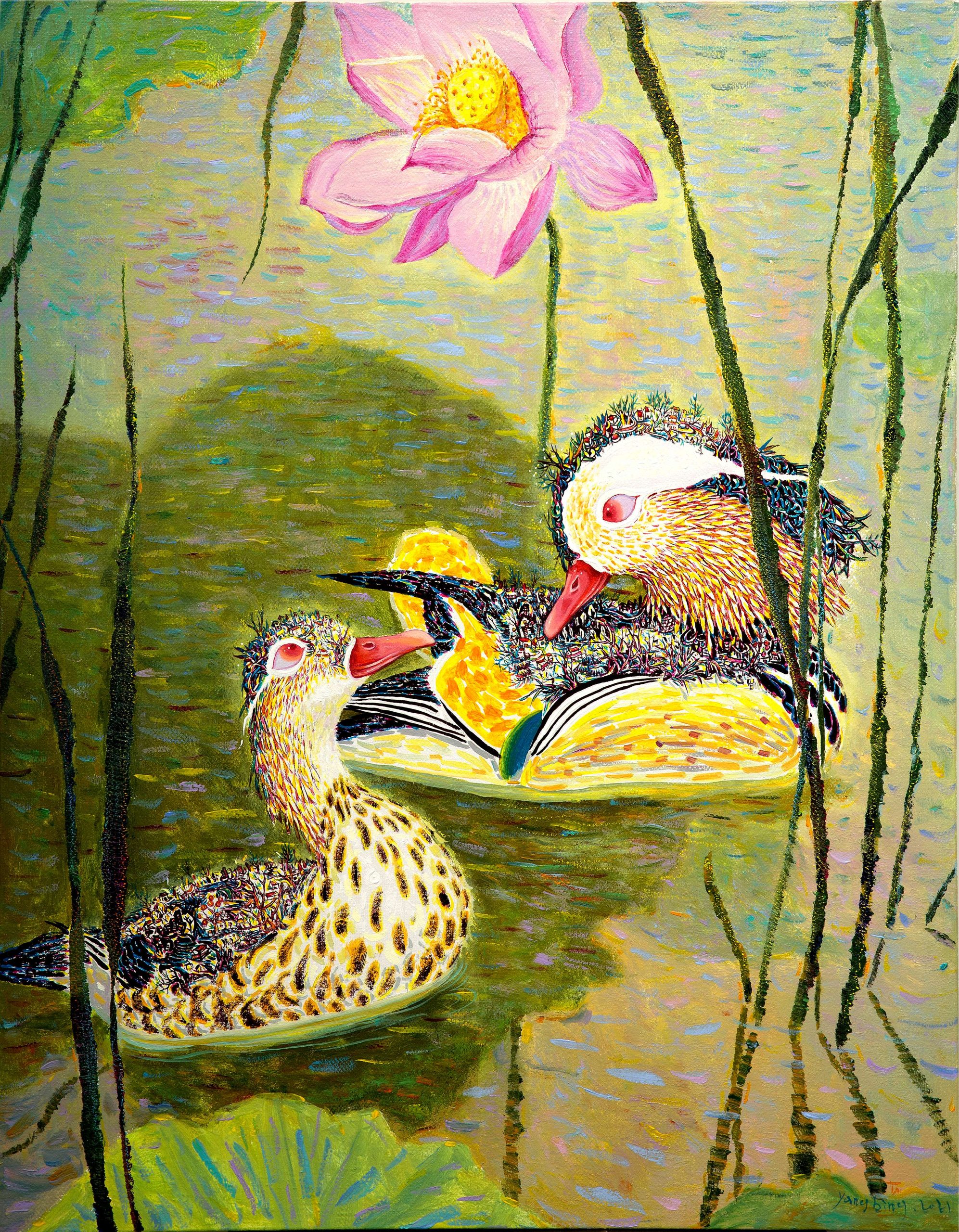 ARTitude product "Ripples Shimmer" by artist Yang Bingliang.