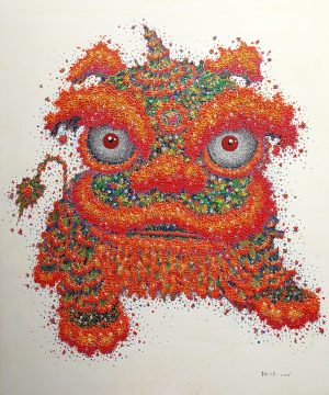 ARTitude product "Happy Lion 5 - Majestic" by artist Yang Ming.