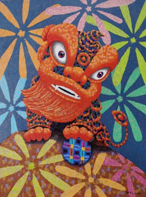 ARTitude product "Happy Lion (joyous)" by artist Yang Ming.