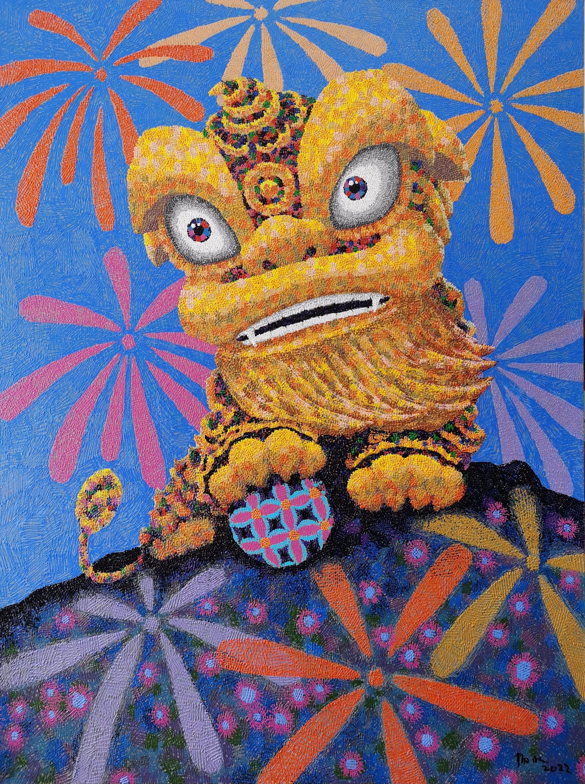 ARTitude product "Happy Lion (happyiness)" by artist Yang Ming.