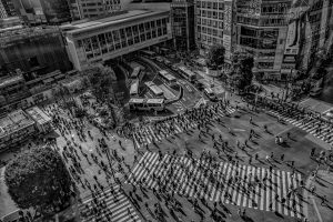 ARTitude product "Shibuya Crossing" by artist Robin Yong.
