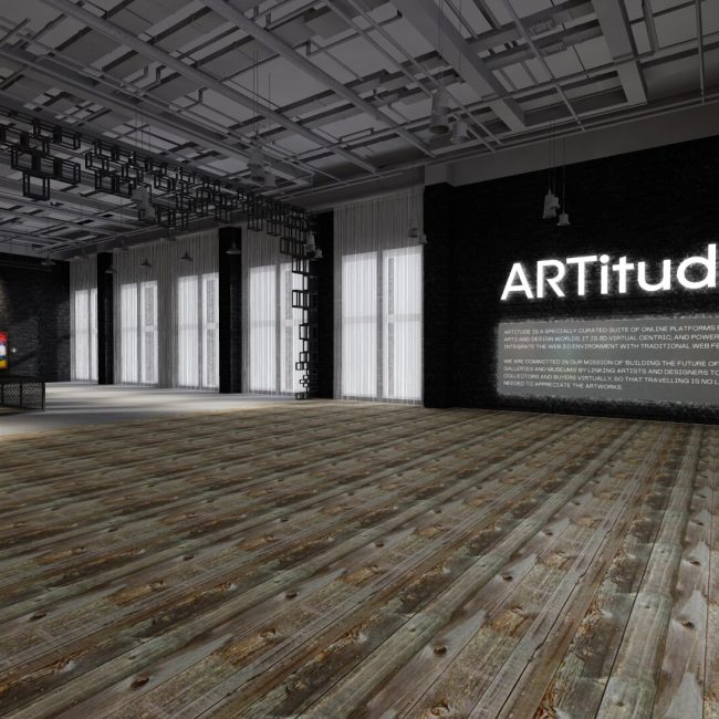 Mix and match acrylic, clear board and photo. Appreciate the layers of artwork, between transparent and opaque, in Arttitude's Long Story Gallery, a creative work by artist Jinn Yagi.